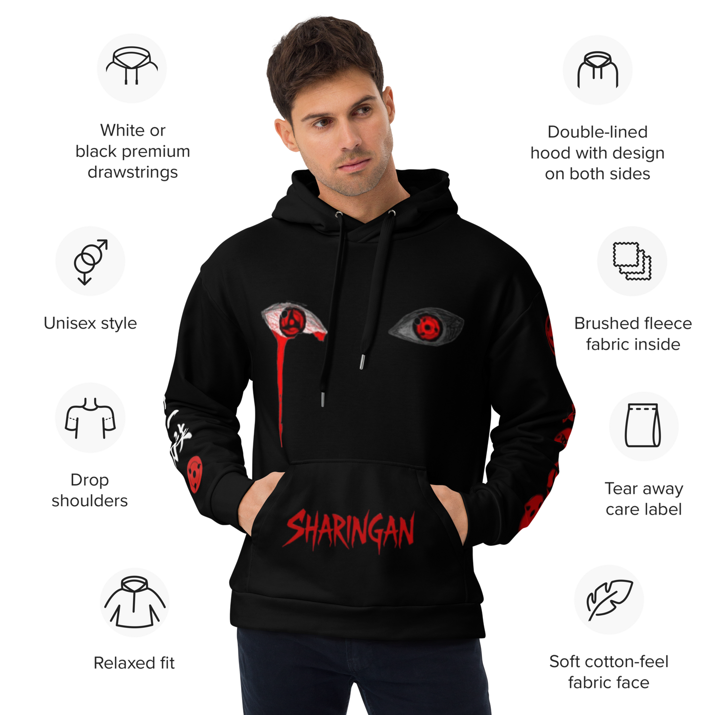 Itachi Uchiha | Naruto Hoodie – Sharingan Bloodline Edition